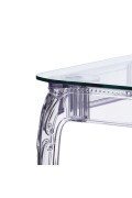 Stół Ghost 80x120cm transparentny - Intesi